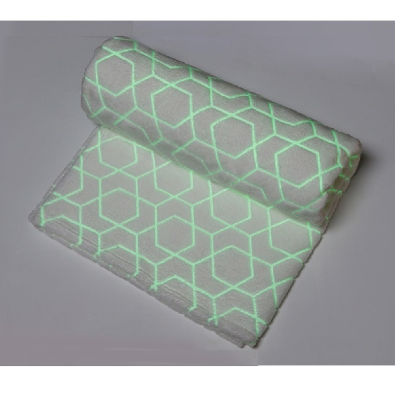 Светящийся в темноте плед «Lattice», 4 цвета. Артикул о93831