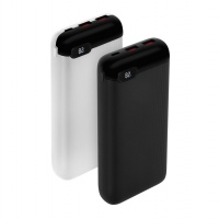 Внешний аккумулятор «NEO Atrum», 20000 mAh, Rombica, белый, черный. Артикул о59587