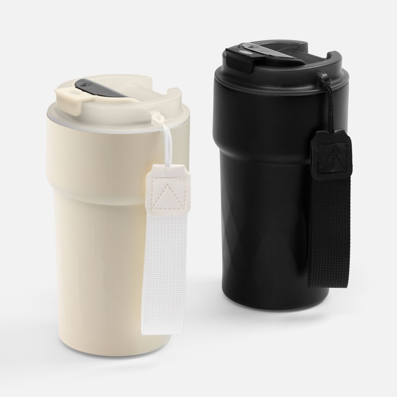 Смарт-термостакан neoMug, черный, белый. Артикул р18386