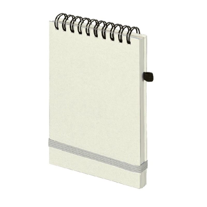 Блокнот на спирали MEMO, размер 95х145 мм, блок в клетку, 4 цвета. Артикул и33908