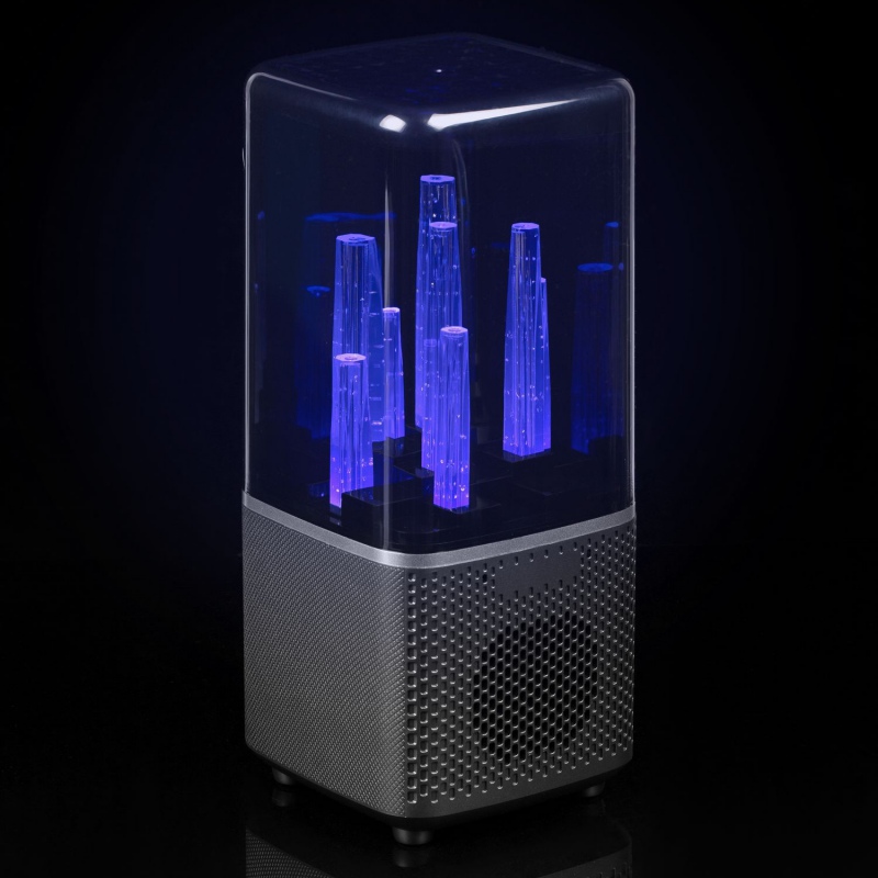 Беспроводная колонка с подсветкой citySound, черная. Артикул р13930.30