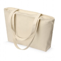 Сумка на молнии «Purch» из хлопка 340 г/м2, натуральный. Артикул о5-12033100