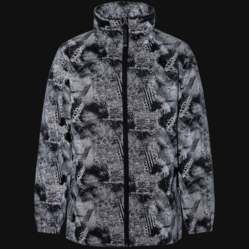 Ветровка светоотражающая Finvind, темно-серая. Артикул р14119.30