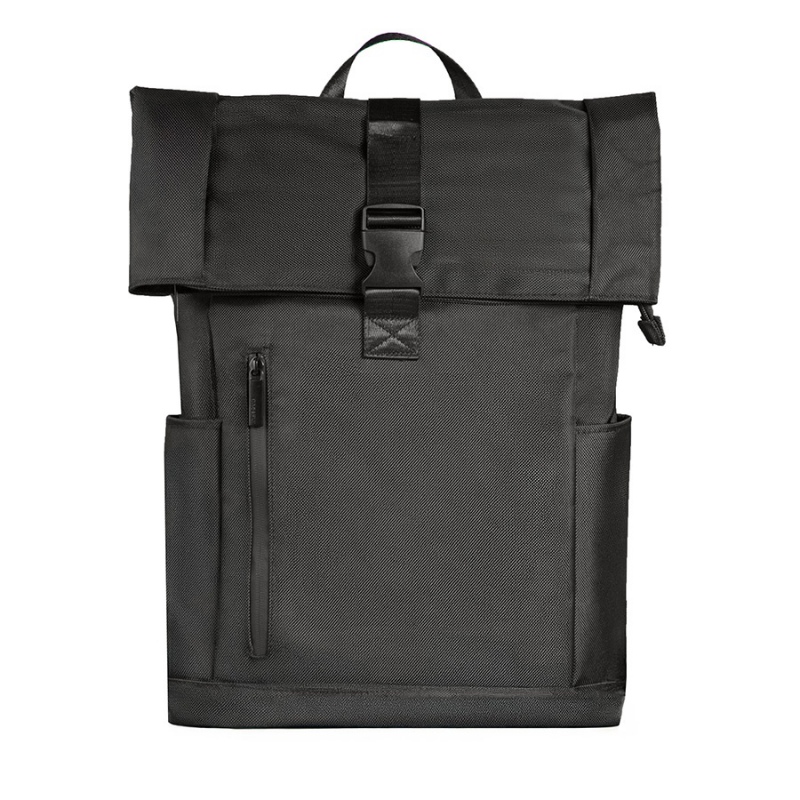 Рюкзак водостойкий "Roll", чёрный, 66х39х13 см, ткань верха:100% полиэстер, подкладка:100% полиэстер. Артикул и16813/35