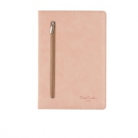 Записная книжка, A5, Pierre Cardin, пудровая, голубая, антрацит. Артикул о42136