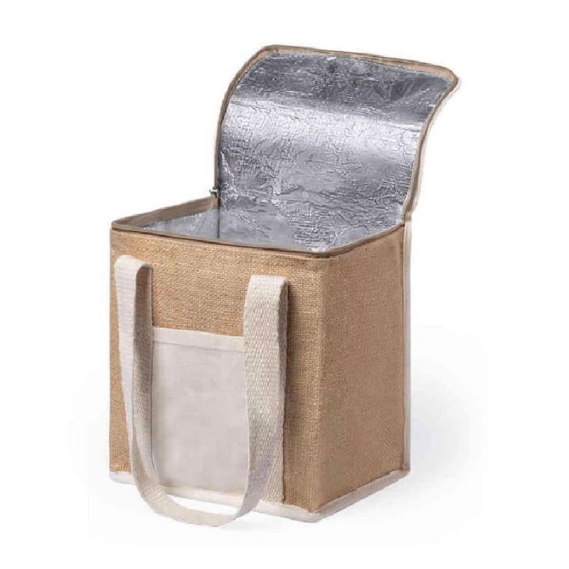 Термосумка из влагостойкого джута PONIX. Артикул и346816