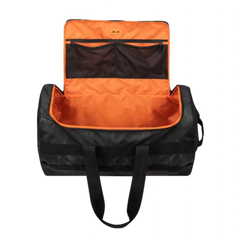 Вместительная сумка для посещения фитнесс клуба и загородных поездок, 60 л, темно-синий камуфляж. Артикул о94433