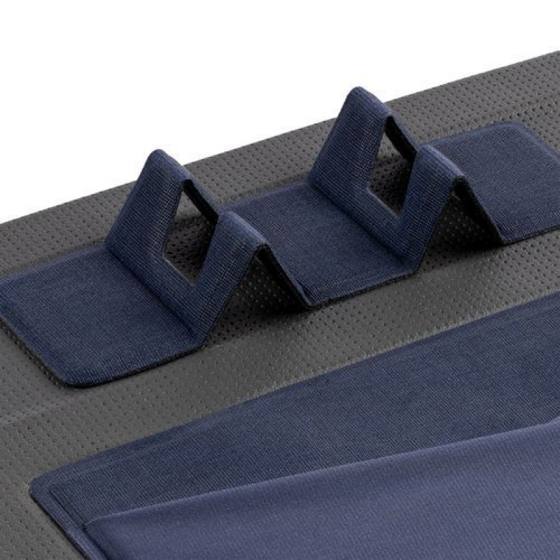 Органайзер с блокнотом и аккумулятором Oiro, синий, черный. Артикул р22001