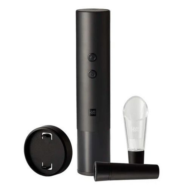 Винный набор HuoHou Electric Wine Bottle Opener 4 in 1, черный. Артикул р16767.30
