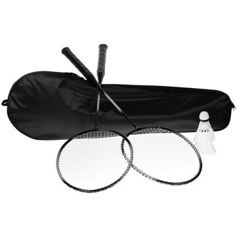 Набор для игры в бадминтон Gloucester, черно-серый. Артикул р15654.31