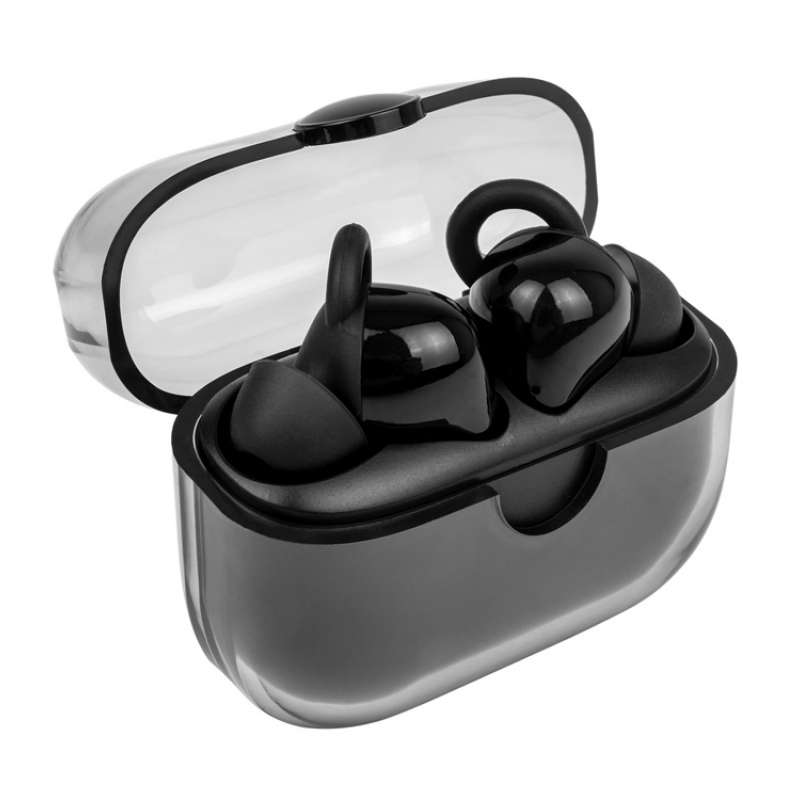 Наушники беспроводные TWS «Clarity» с шумоподавлением ENC, белый, черный. Артикул о52111