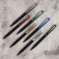 Ручка шариковая M1, пластик, металл, покрытие soft touch, 7 цветов. Артикул и38021/35