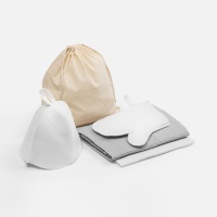 Банный набор Heat Therapy ver.2, женский, светло-серый. Артикул р21038.14