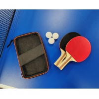 Набор для настольного тенниса High Scorer, черно-красный. Артикул р15655.35