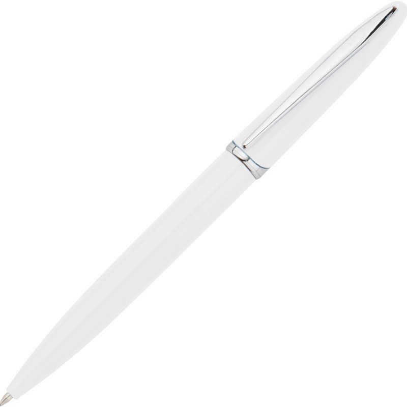 Ручка пластиковая шариковая «Империал», белая, черная, синяя, оранжевая, голубая, бордовая. Артикул о13162