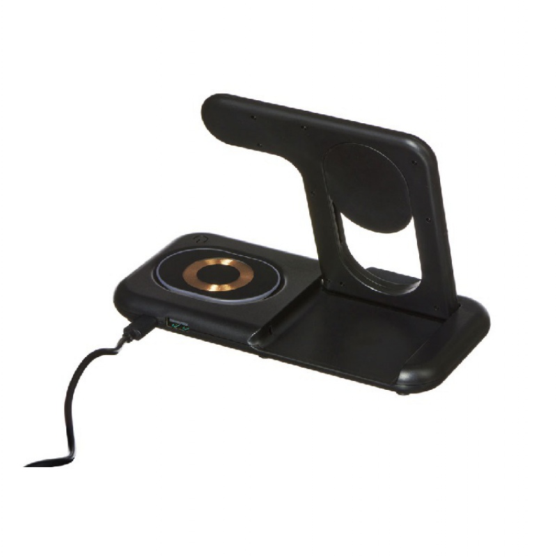 Беспроводная зарядная станция 3-в-1 «MajestIQ», 15 Вт. Артикул о188101