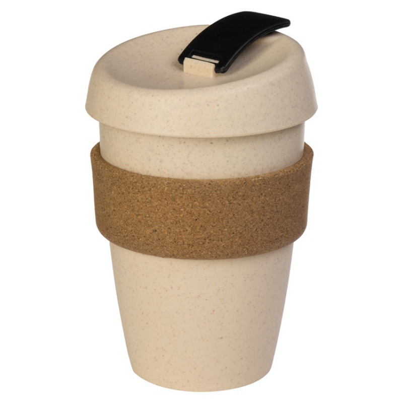 Стакан из пшеничного волокна с двойными стенками «Pino», 5 цветов. Артикул о82872