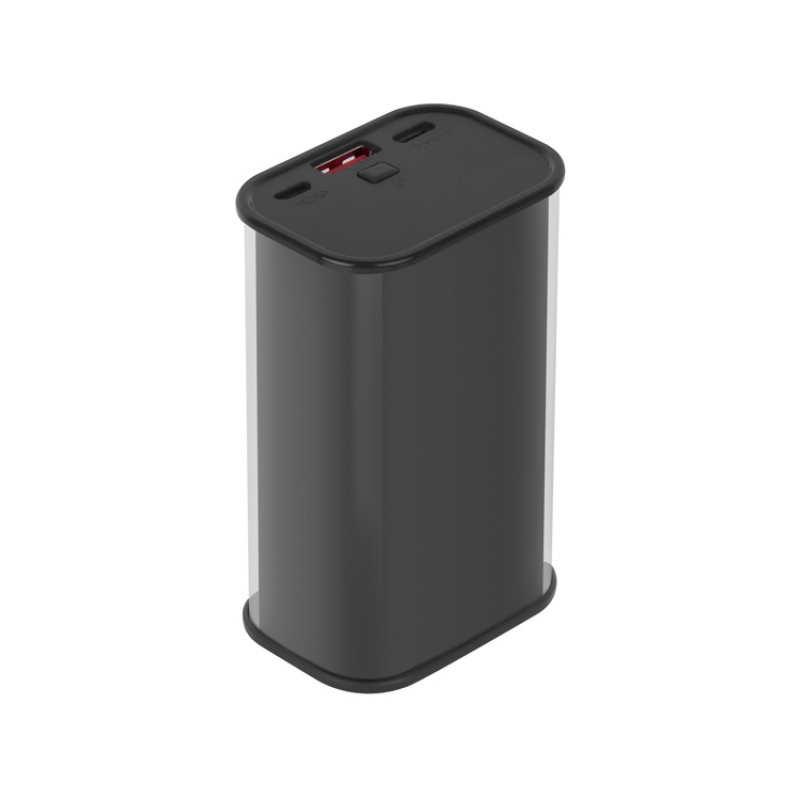 Внешний аккумулятор «NEO Zion», 10000 mAh, серый, синий. Артикул о59588