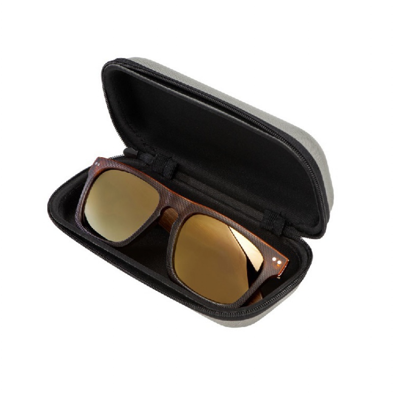 Очки солнцезащитные из бамбука с зеркальными линзами «Rockwood mirror». Артикул о831215