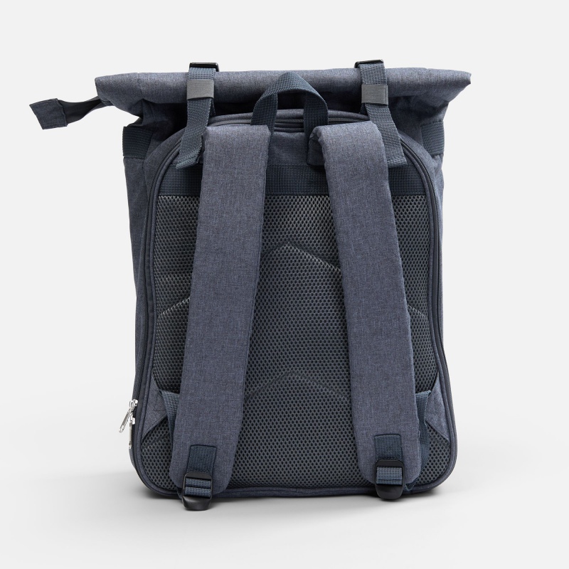 Набор для пикника Picnivo на 4 персоны, темно-серый меланж. Артикул р63057.13