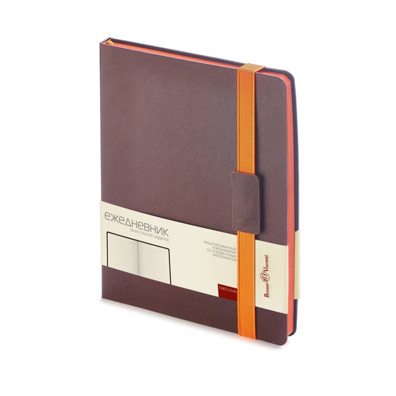 Ежедневник недатированный B5 «Leggenda», 9 цветов. Артикул о3-514