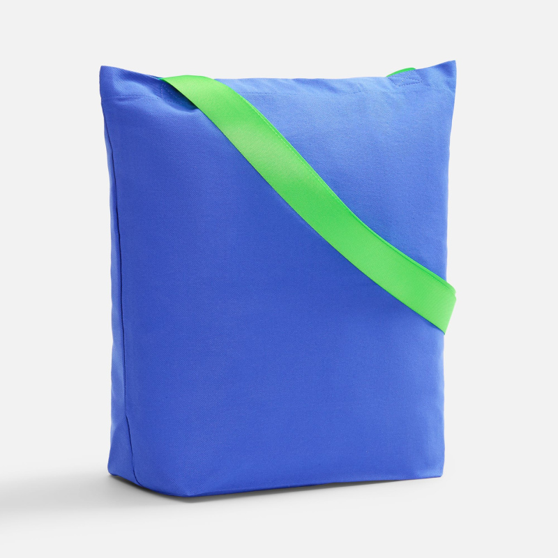 Шопер B5, синий с широкими ручками 8 цветов. Артикул р19269