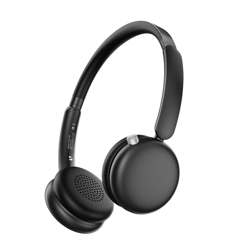 Беспроводные накладные наушники Stereo Light, BT 5.4, 300 мАч, серебристый, золотистый, черный. Артикул о1-4430