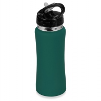 Бутылка спортивная из стали «Коста-Рика», 600 мл», зеленый, голубой. Артикул о8280