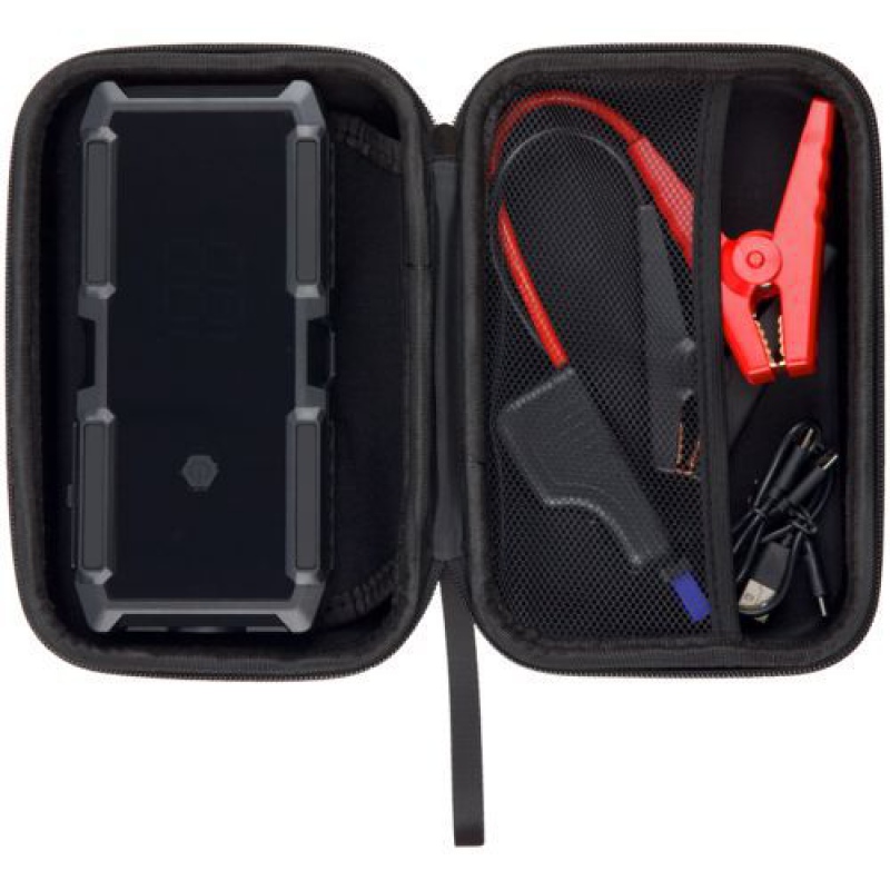 Аккумулятор с запуском двигателя Busta 16000 мАч, черный. Артикул р25777.30