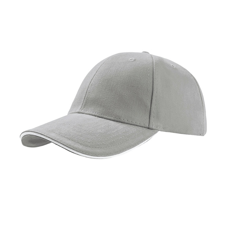 Бейсболка LIBERTY SANDWICH, 6 клиньев, сэндвич, металлическая застежка, 24 цвета. Артикул и25435