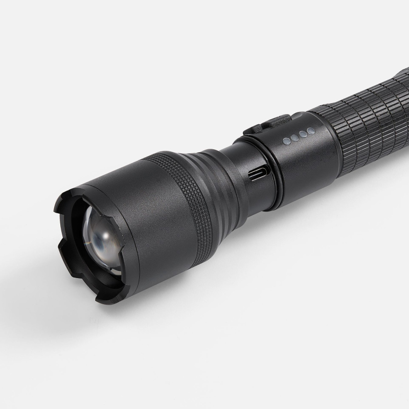 Фонарь аккумуляторный с фокусировкой луча FarSee, черный. Артикул р63058.30