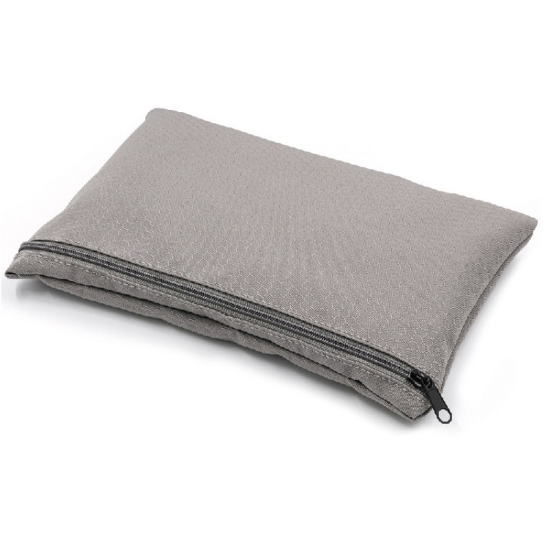 Сумка-слинг «Nomad» на одно плечо из переработанного пластика, серый, черный. Артикул о93607