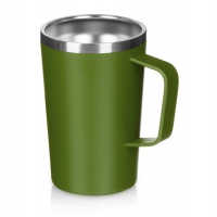 Стальная кружка с двойными стенками и порошковым покрытием «Tibet», 5 цветов. Артикул о871012