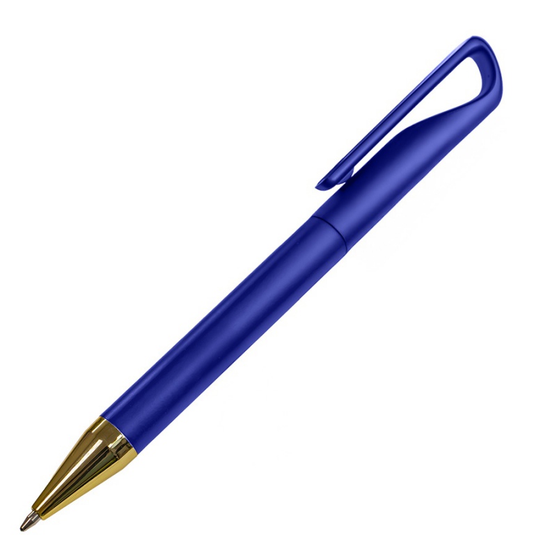 Ручка шариковая GLOSSY GOLD, красный, сизый, черный /золотистый. Артикул и38027