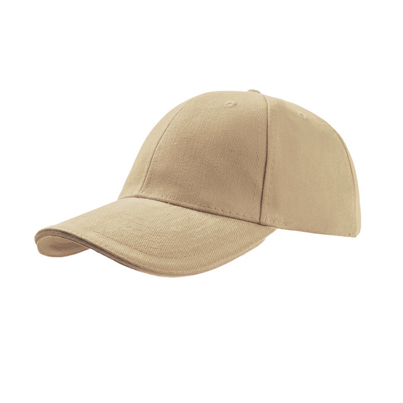 Бейсболка LIBERTY SANDWICH, 6 клиньев, сэндвич, металлическая застежка, 24 цвета. Артикул и25435