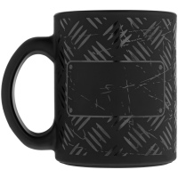 Кружка Hard Work Black, ver.1, черная. Артикул р70544.30
