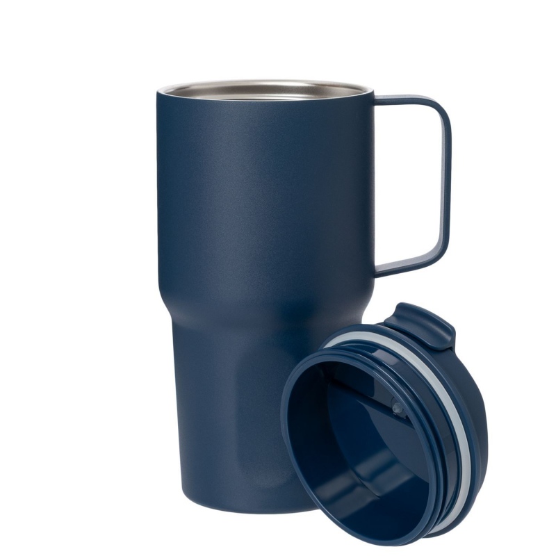 Термокружка вакуумная Aventura, синяя, серая, черная. Артикул е23010.010
