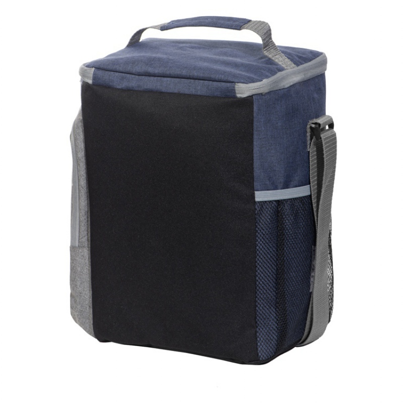 Сумка-холодильник «Festival XL», серый/темно-серый, серый/синий. Артикул о88711