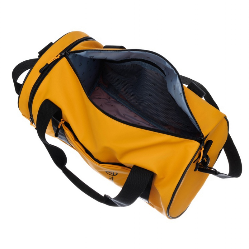 Сумка спортивная «РИТМ», желтый, черный. Артикул о73539, 73612
