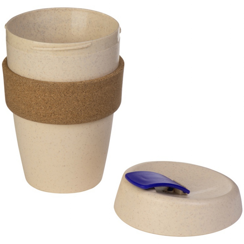 Стакан из пшеничного волокна с двойными стенками «Pino», 5 цветов. Артикул о82872