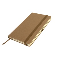 Бизнес-блокнот TERRI, A5, бежевый, твердая обложка, рециклированная бумага, в линейку. Артикул и21237/28