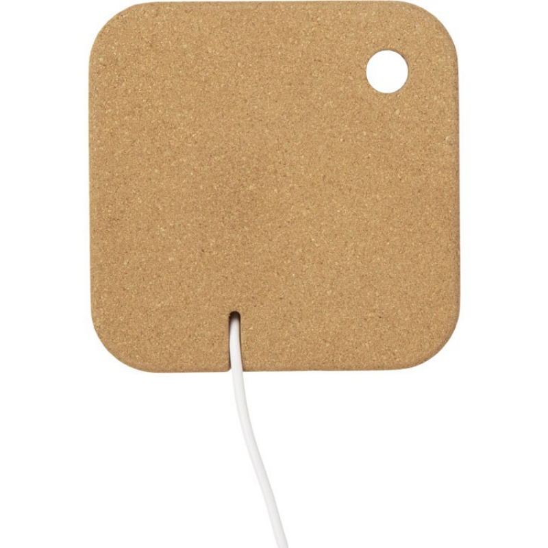 Беспроводное зарядное устройство «Tetra», 15 Вт, натуральный. Артикул о823030