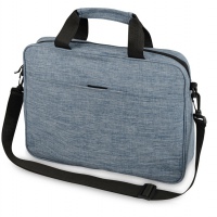 Сумка «Брейв», синяя, серая, черный. Артикул о93716