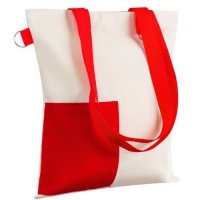 Шопер Onlook, неокрашенный с красным, с синим, с черным. Артикул р17628 