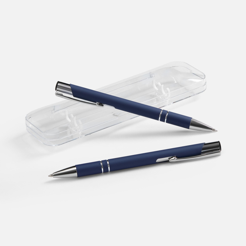 Набор из 2 ручек Keskus Soft Touch, 4 цвета. Артикул р26425