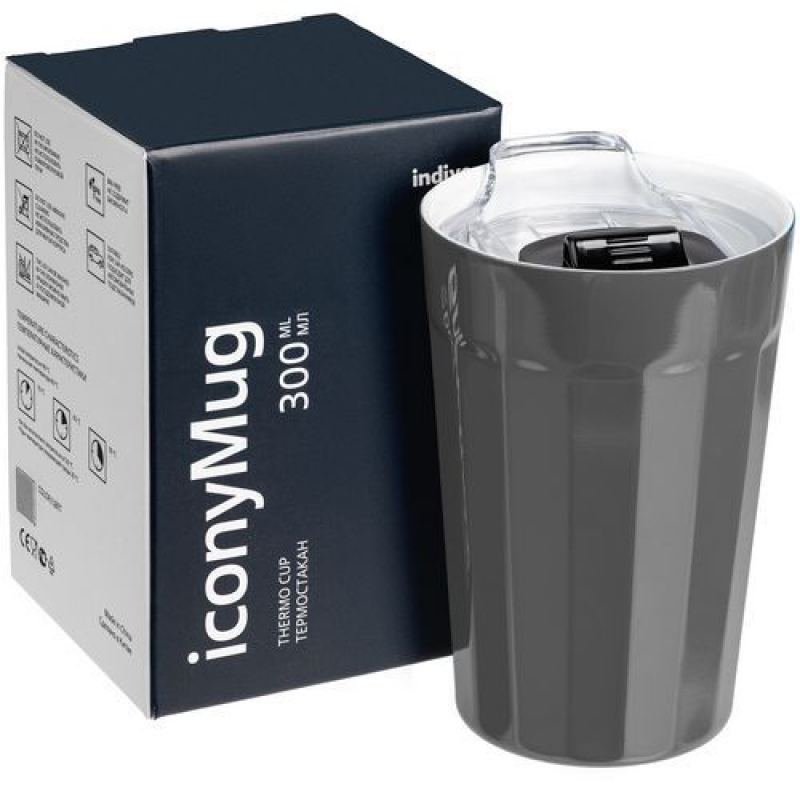 Термостакан iconyMug, 4 цвета. Артикул р7498