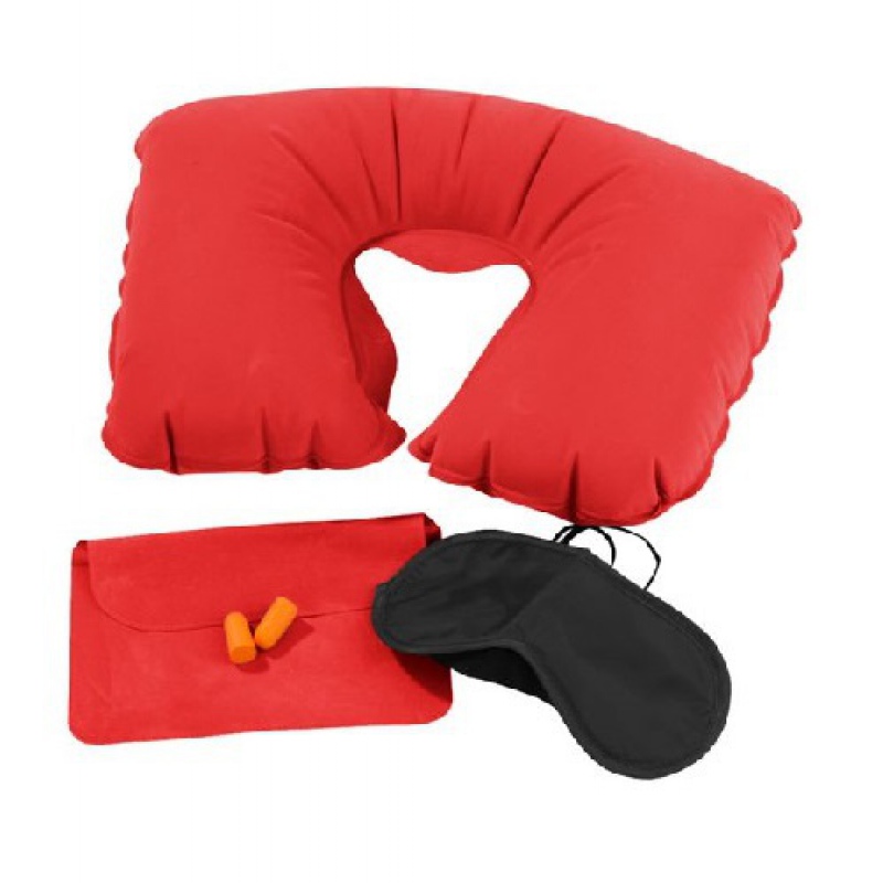 Набор для путешествий Essential, синий, серый, красный. Артикул р5126