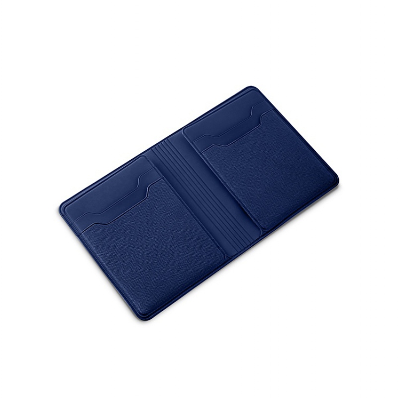 Картхолдер с отделением для наличных денег «Favor», темно-синий, черный. Артикул о114112, о114307