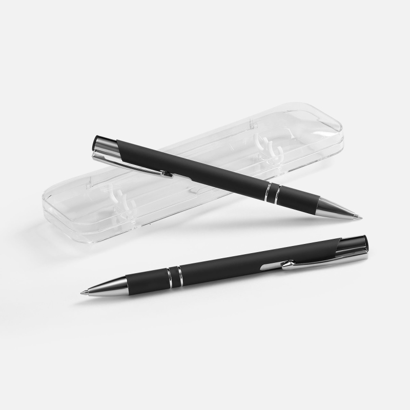 Набор из 2 ручек Keskus Soft Touch, 4 цвета. Артикул р26425