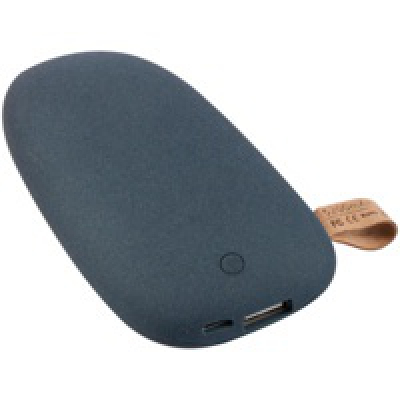 Внешний аккумулятор Pebble 5200, серо-синий, серый. Артикул р5622